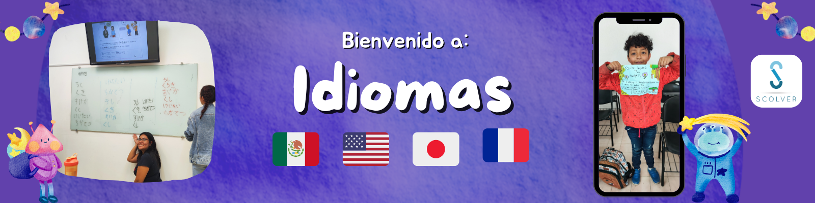 Bienvenido a los curso de idiomas